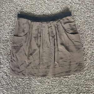 BCBGMaxAzria Brown Mini Skirt